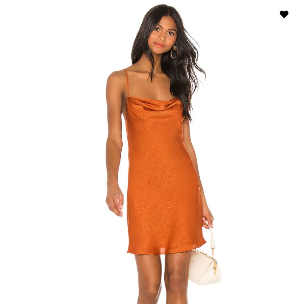 House of Harlow Burnt Orange Mini Dress NWT